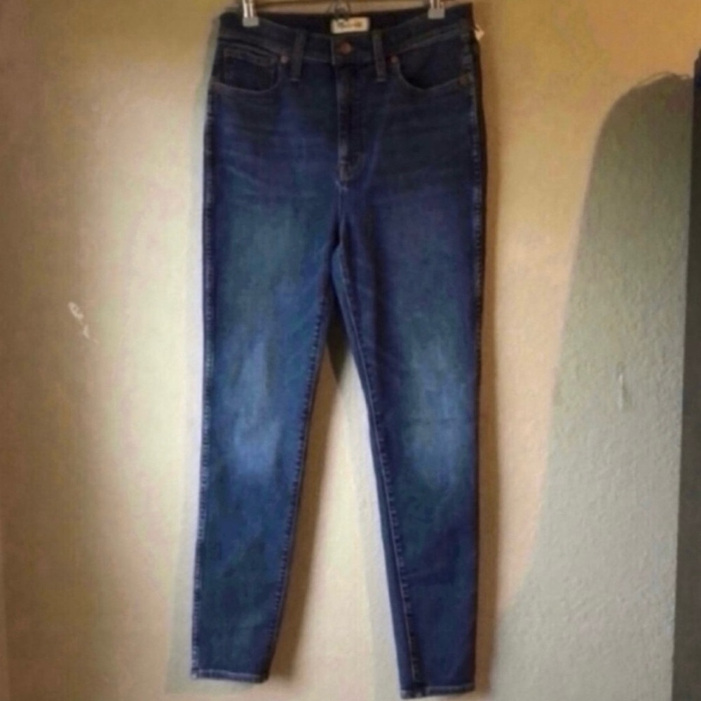 New Madewell Jeans Women’s High Rise Skinny Casual Preppy Denim Blue Jeans 29